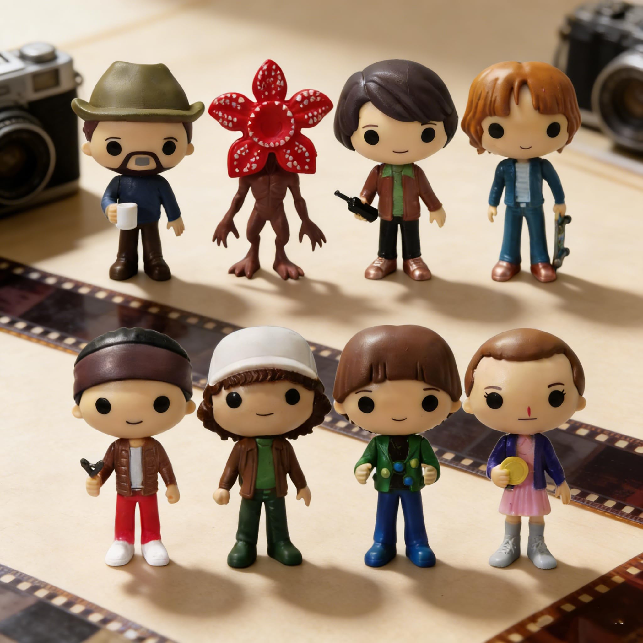 Fomuson Stranger Figure packaging highlights collectible gift potential.