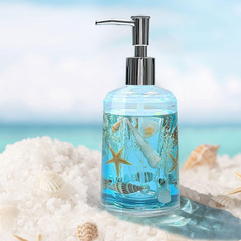 FONMY Gift-ready seascape dispenser makes a tasteful present.