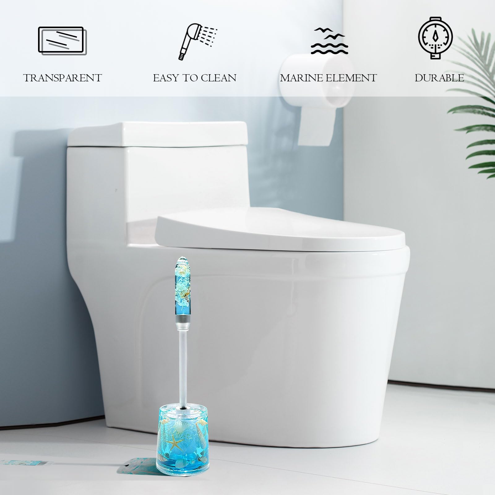 FONMY compact-size design fits small bathrooms while staying discreet.
