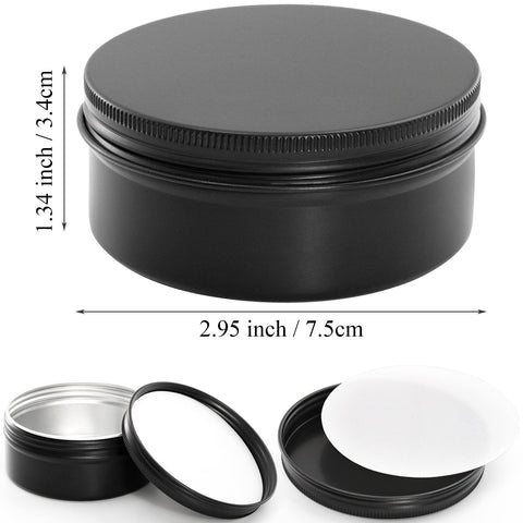 Foraineam tin showing foam gasket inside to prevent leaks