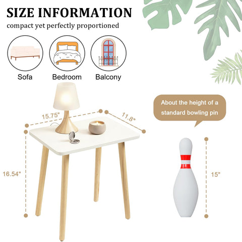 FORAOFUR small side table assembly showing leg attachment