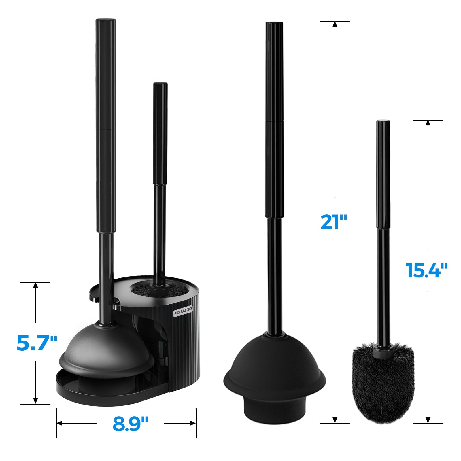 FORASTO 21-inch set suits modern bathrooms with stable storage