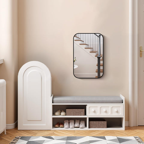 FORBATH rounded corners design enhances safety with modern minimalist style