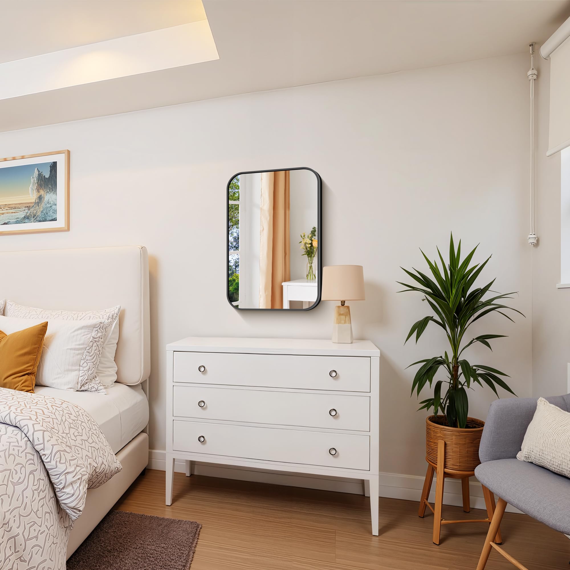 FORBATH crystal clear HD silvering delivers accurate reflections from any angle