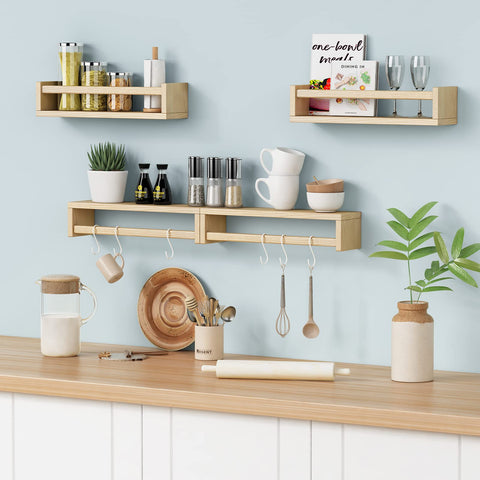 Forbena bathroom shelf, neat organization for bath toys and towels.