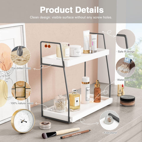 Forbena gift-ready packaging highlighting a stylish bathroom organizer.