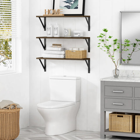 Forbena long wall shelf configuration suits living rooms beautifully.
