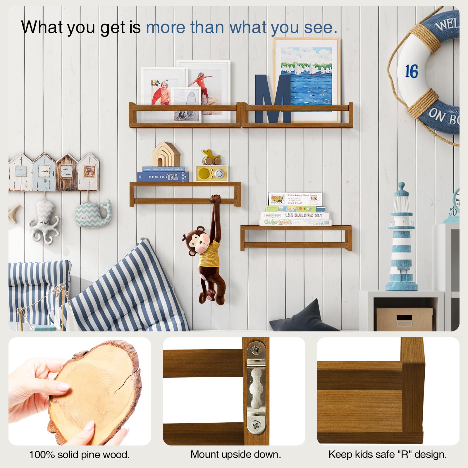 Forbena four-pack shelves simplify gifting ideas for new parents.