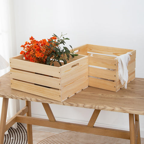 FORBRADS stackable crate design helps maximize space.
