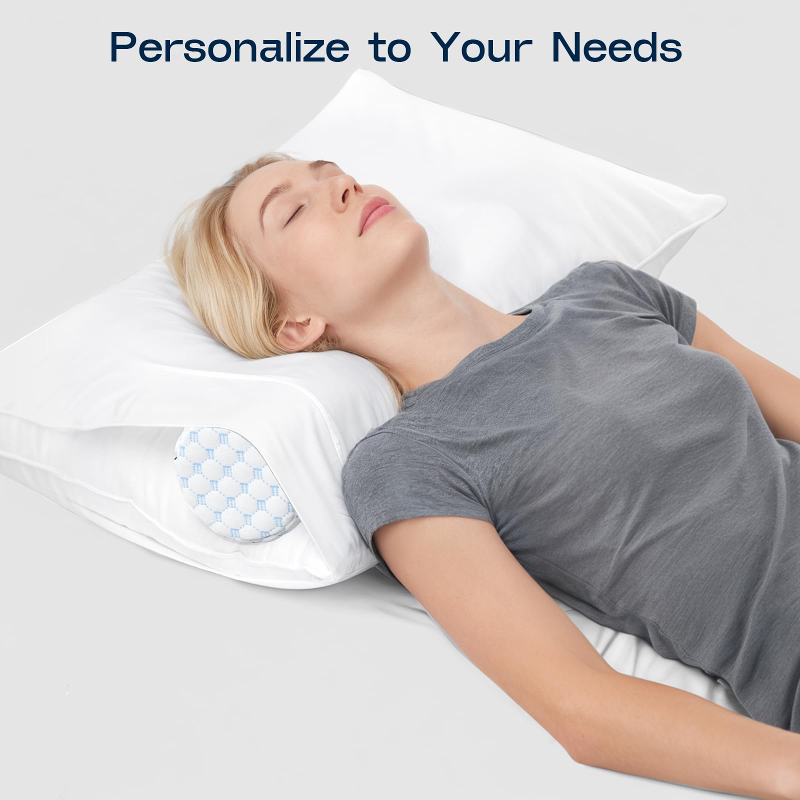 Forcanby neck roll pillow packaged ready to gift for comfort seekers