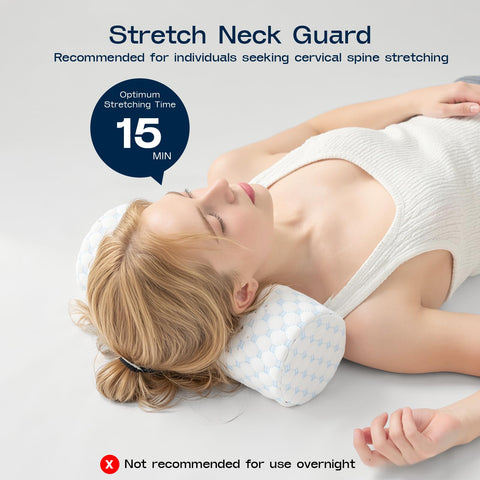 Forcanby round design helps cradle the neck during bedtime and travel