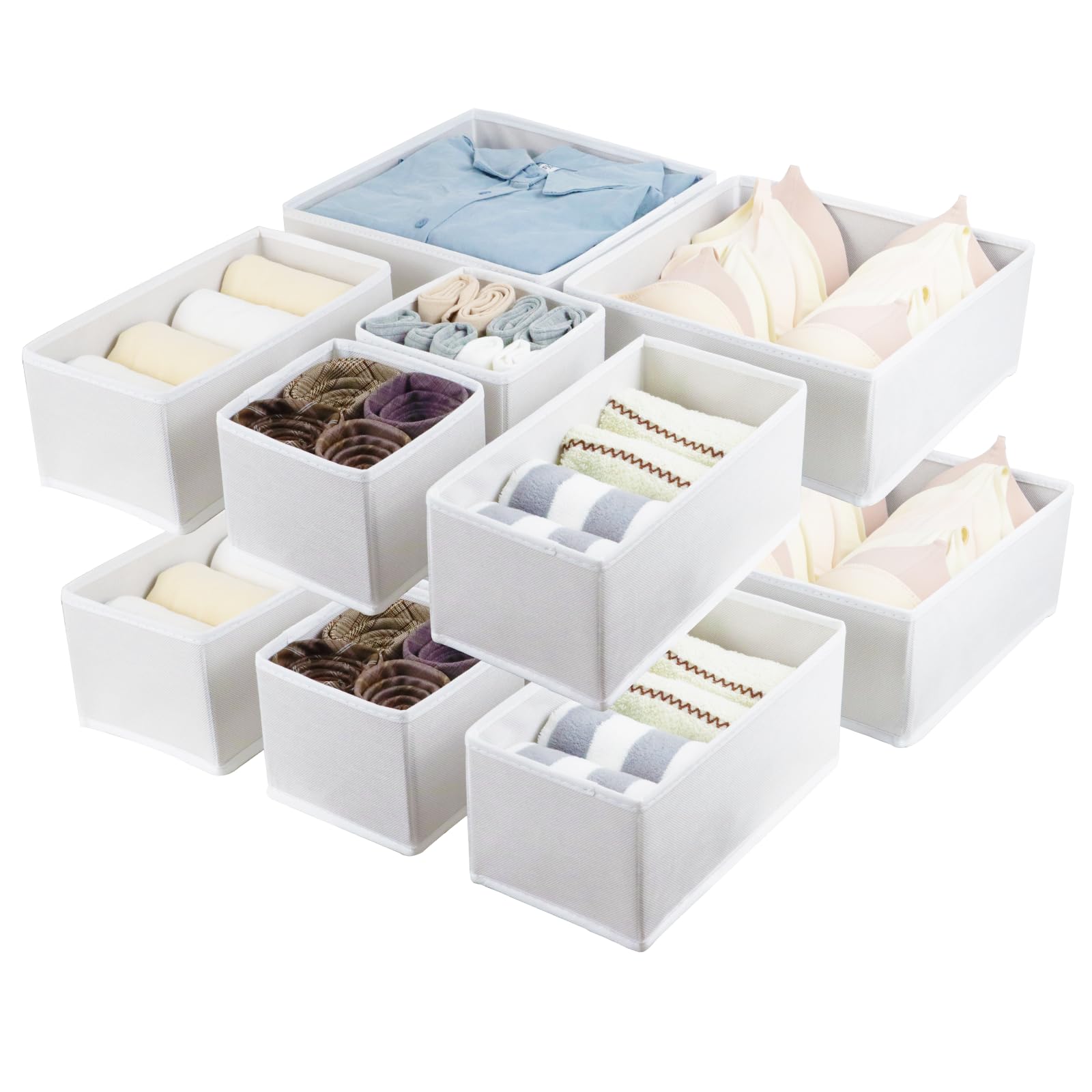 Fordonral closet storage drawer organizer for baby clothing