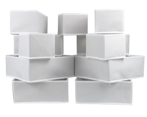 Fordonral large bin drawer organizer for towels and bulky items