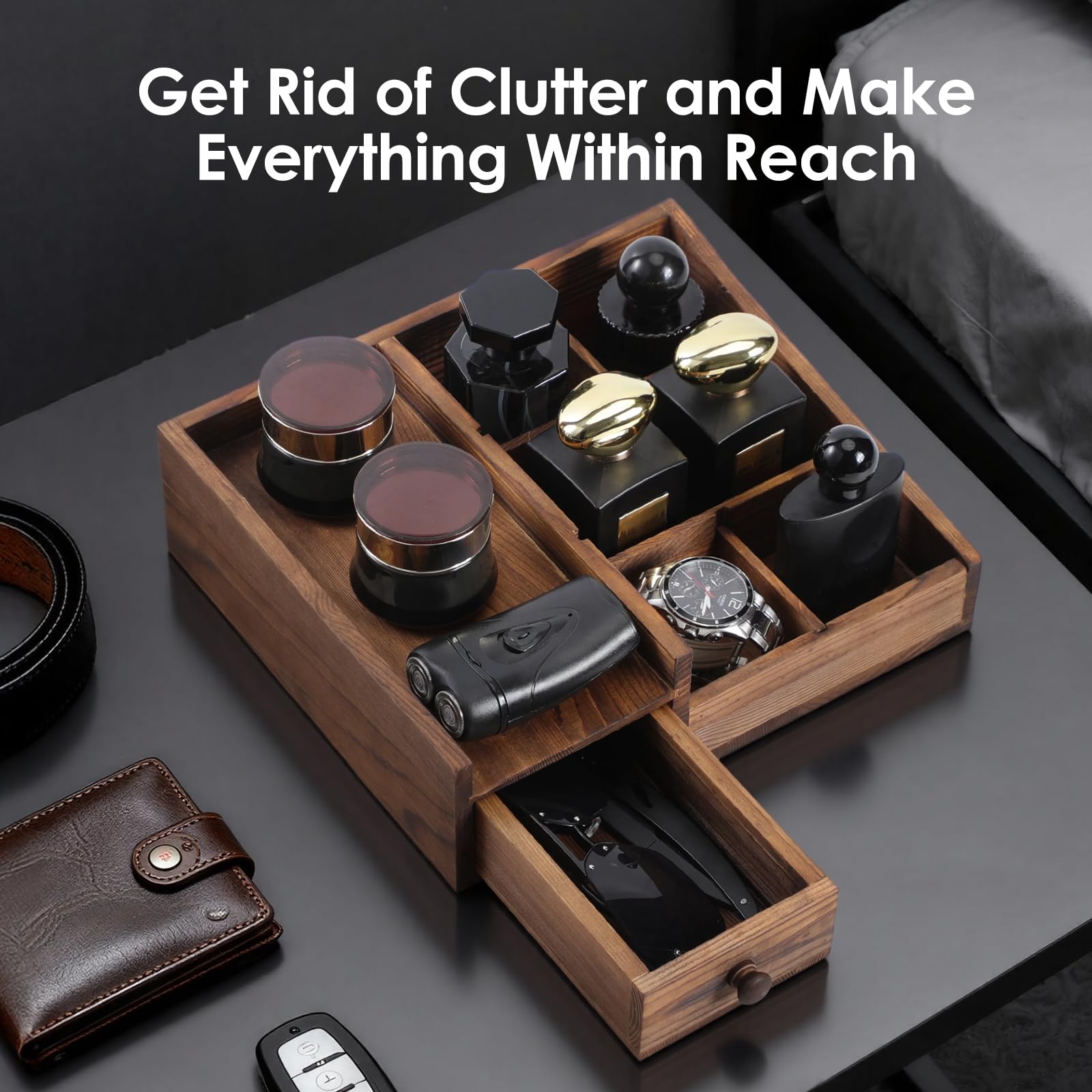 Forest Angle Dresser vanity stand presents elegant design for daily grooming.