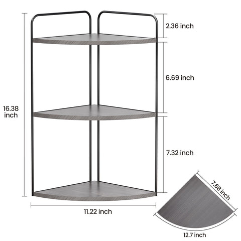 Forest Angle durable iron-frame organizer in a modern bathroom