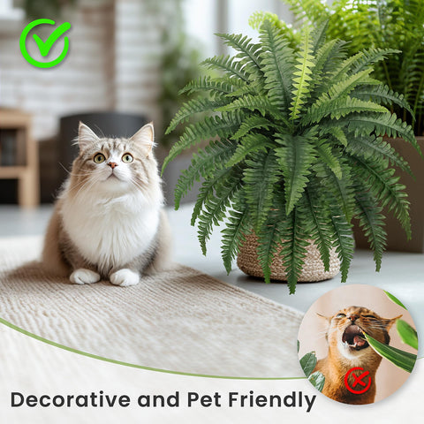 FOREST PRINCE ferns with UV resistant coating outdoors