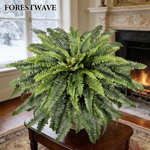 Forestwave arching fronds offer flexible styling for indoor and outdoor spaces.