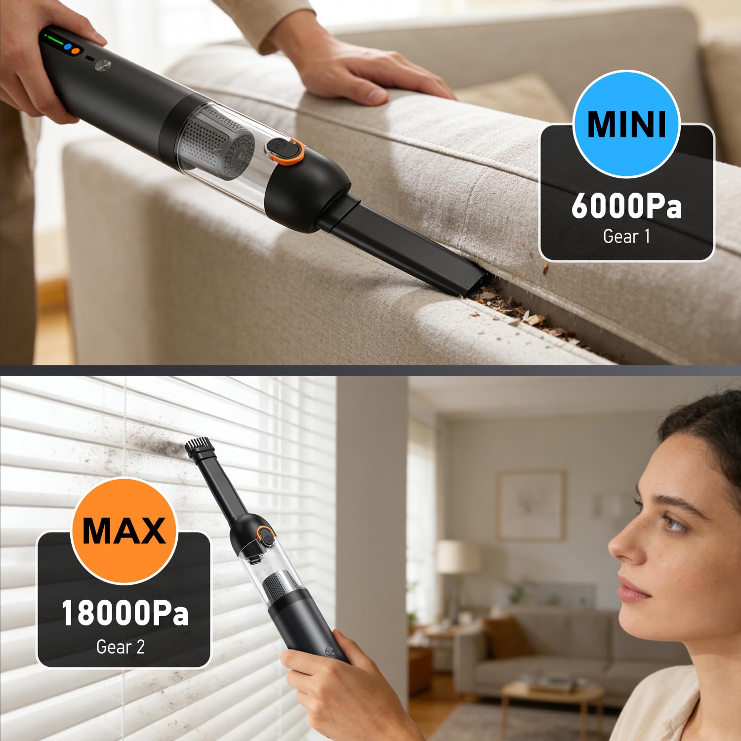 FORETOO HEPA filter captures fine dust for cleaner air