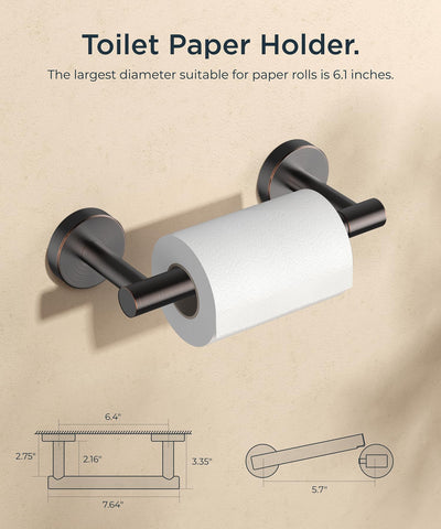 FORIOUS oil rubbed bronze finish adds classic style and protection.