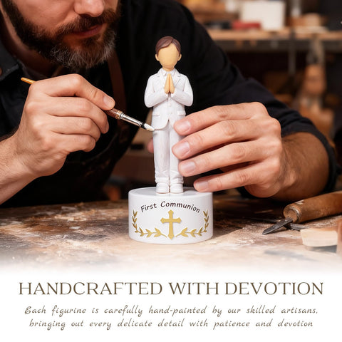 Formiele 8.3-inch display-ready figure suited for a prayer corner.