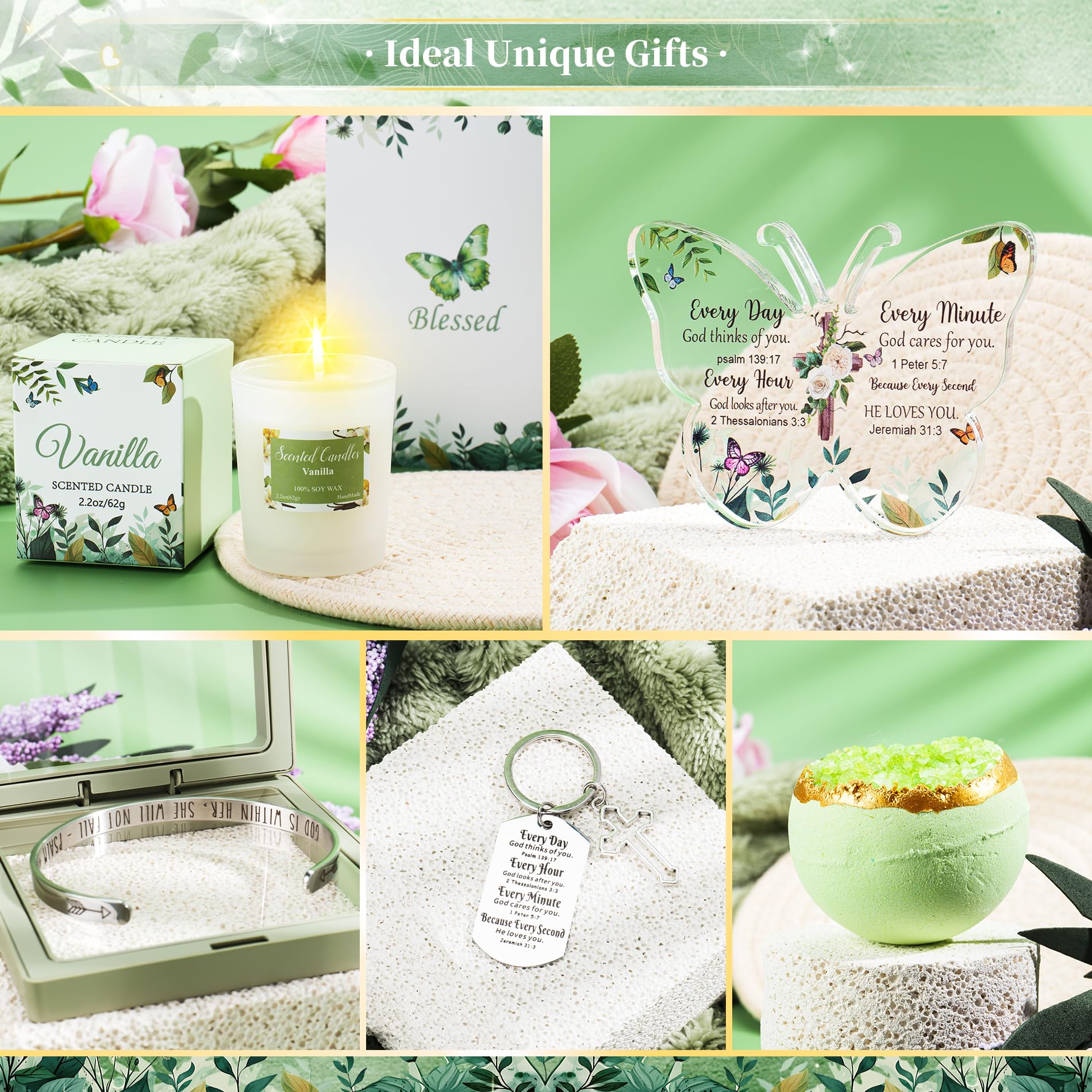 Fortuning's JDS butterfly desk decor keepsake ready to inspire
