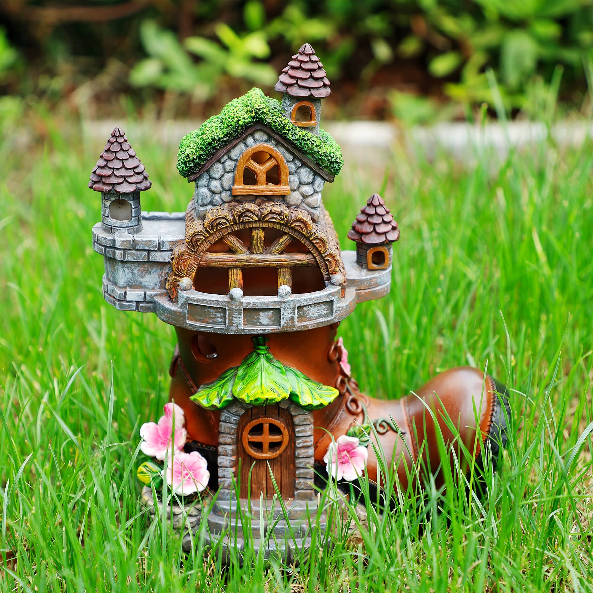 FORUP fairy boot house gift idea for gardeners and housewarming celebrations.
