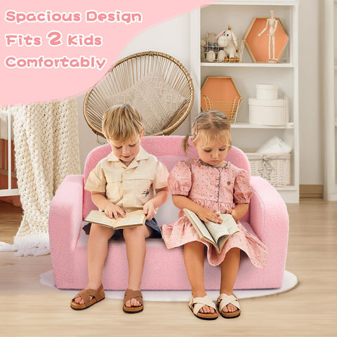 Foryoomi 2-in-1 convertible toddler sofa for flexible seating