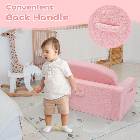 Foryoomi lightweight carry-handle sofa for easy room-to-room use