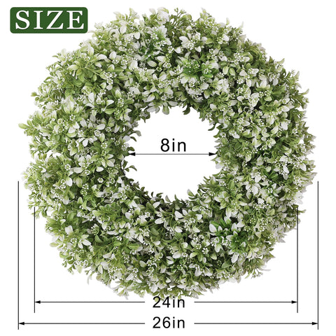 FOTEEWL close-up leaves show lush, realistic greenery for any decor.
