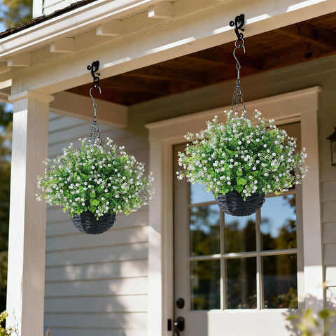 FOTEEWL UV-resistant blooms maintain color in outdoor conditions.