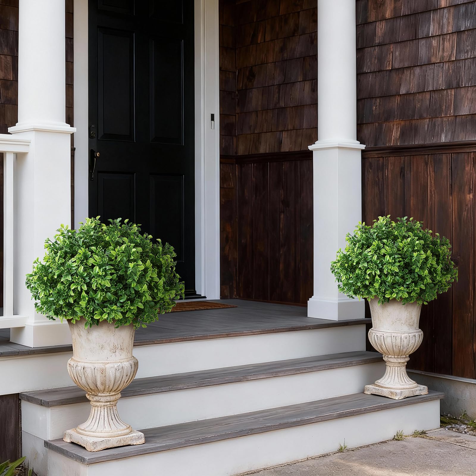 FOTEEWL porch decor by the front step adds inviting farmhouse charm