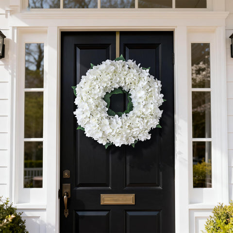Versatile 21-inch diameter for entryways, doors, mantels, and walls