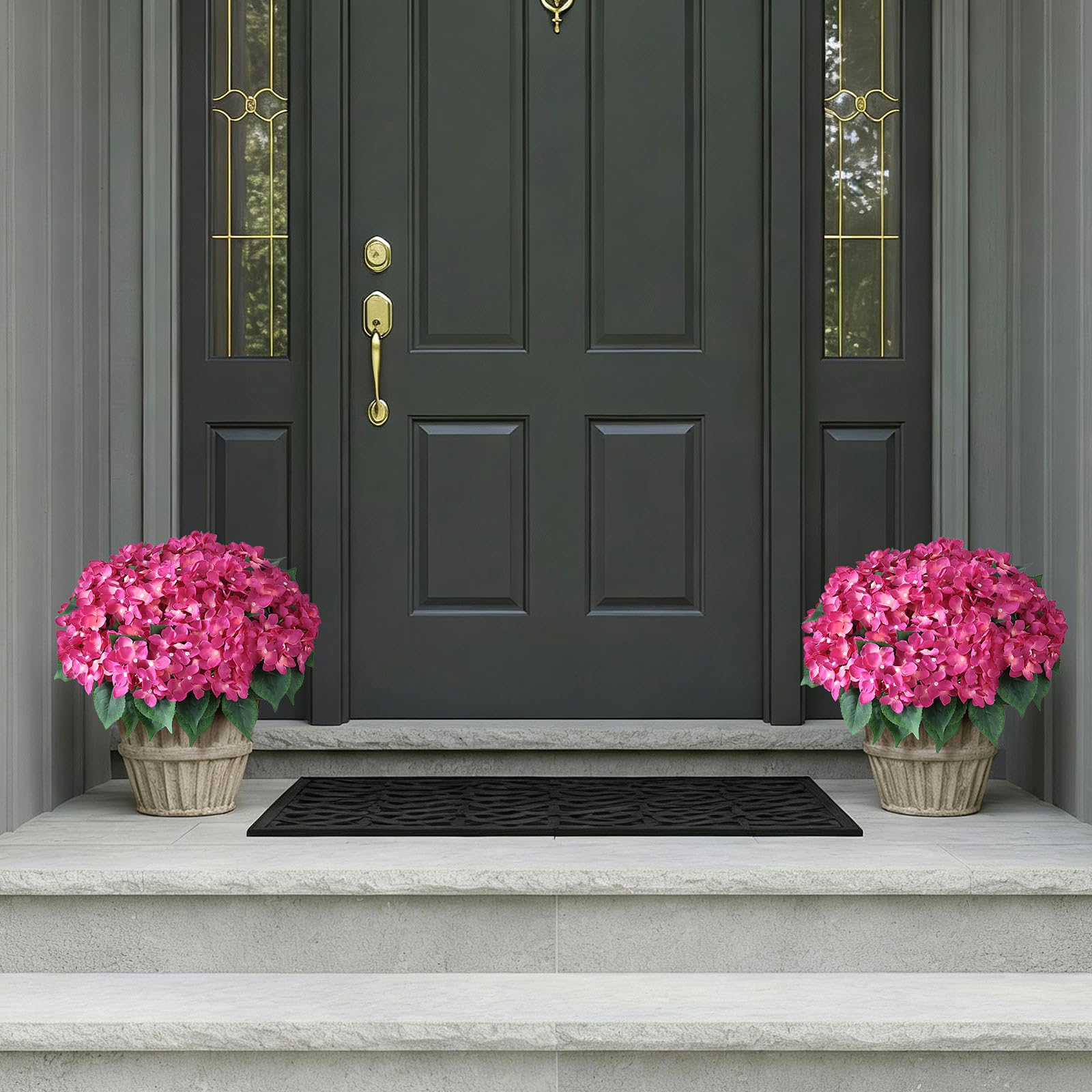 FOTEEWL realistic hydrangea looks natural in indoor decor.