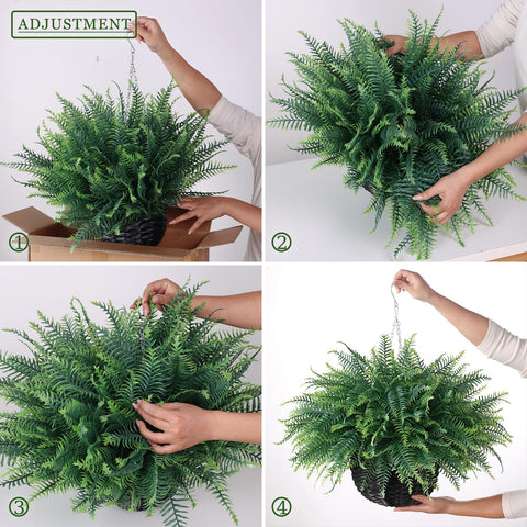 FOTEEWL bendable branches for easy reshaping and fullness