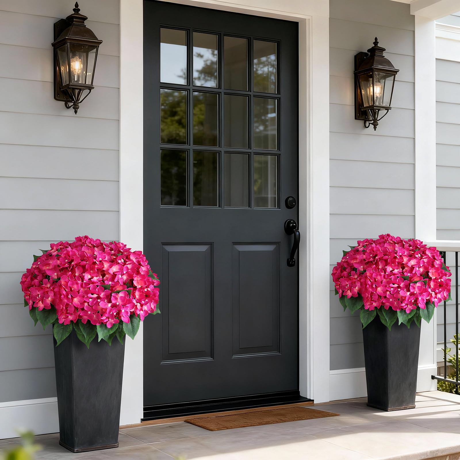 FOTEEWL maintenance-free garden topiary adds natural color