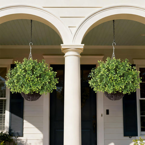 FOTEEWL front porch decor adds lush charm instantly.