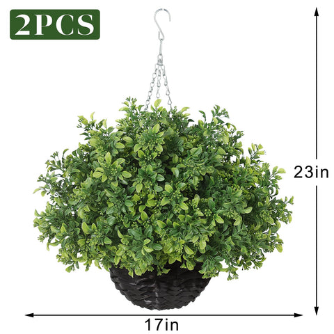 FOTEEWL year-round greenery ideal for porch, patio, or garden.