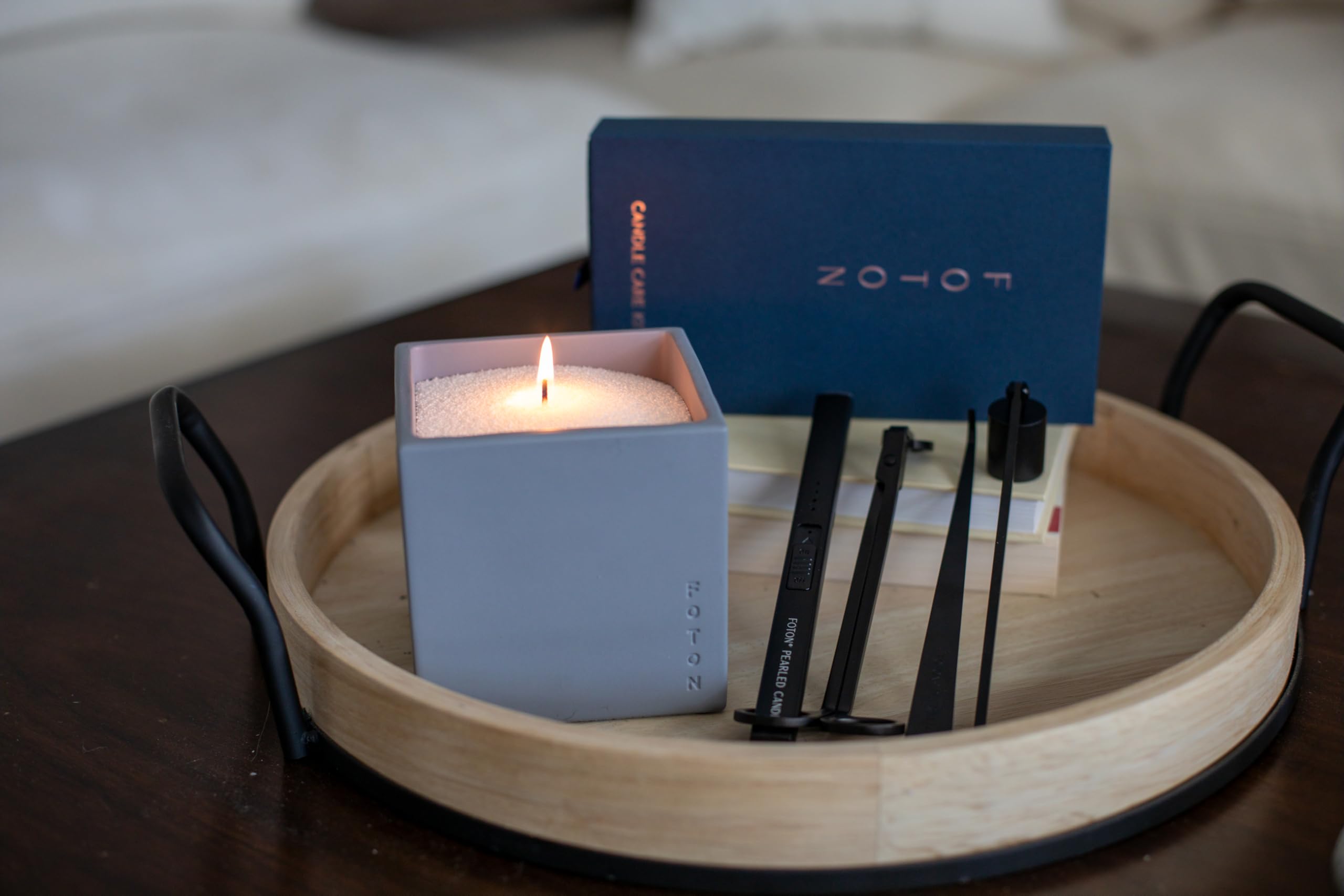 Foton Candles Care Kit daily-use tools for tidy candle care.