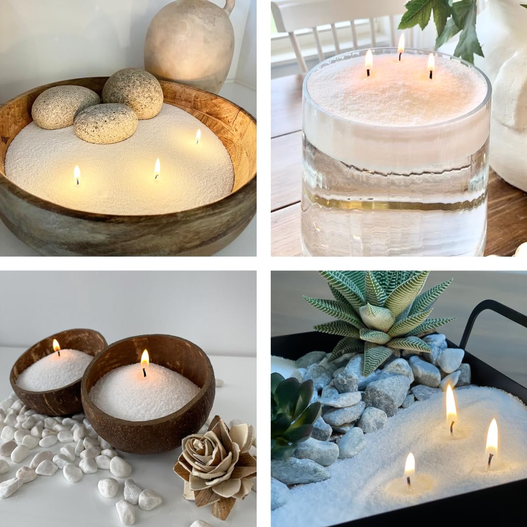Foton Pearled Candle 30-wicks kit for at-home candle making and customization