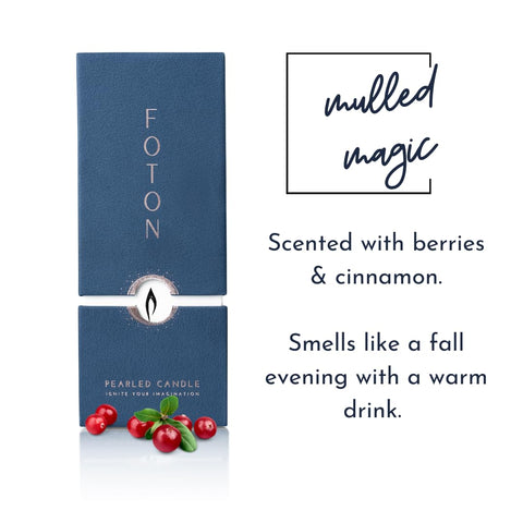 Foton Pearled Candle wick kit highlights easy crafting with 30 wicks.