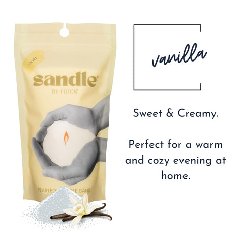 Foton Sandle Pearled Candle 15-wicks pack versatile craft supply for DIY candle making