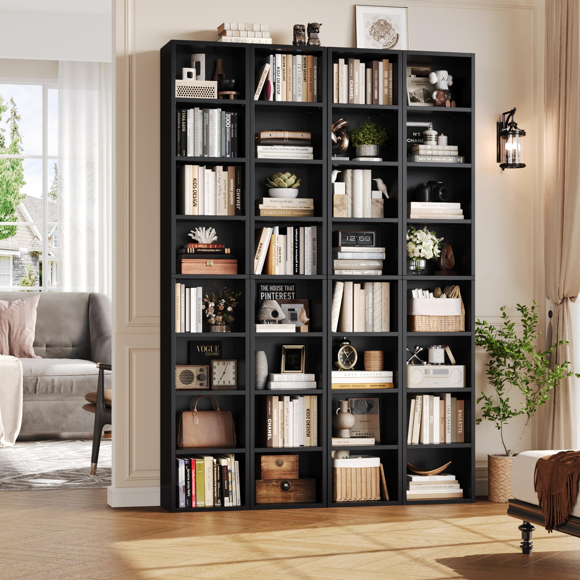 FOTOSOK close-up of eight cube compartments for modular storage