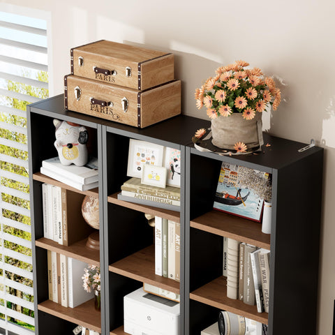 FOTOSOK home office display unit for documents, books, and decor items