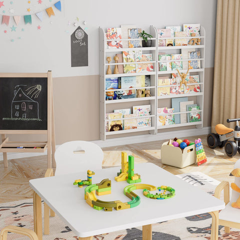 FOTOSOK wall-mounted storage inspires tidy routines in any kid-friendly space.