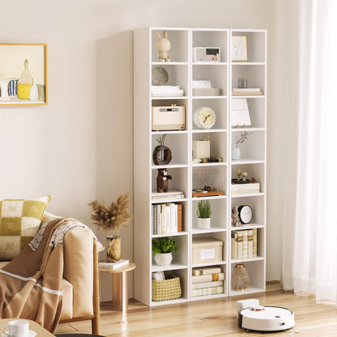 FOTOSOK versatile display shelf doubles as a decor and book rack.