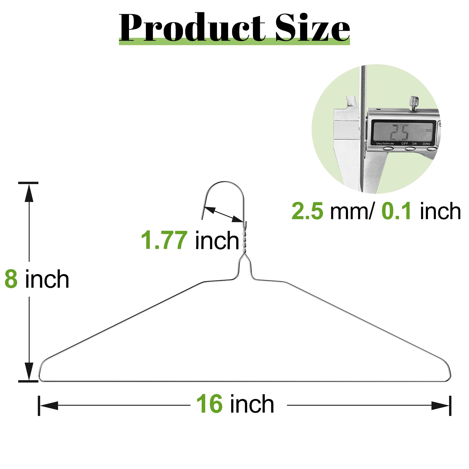 Fotoumgl metal hangers with non-slip design keeping garments in place