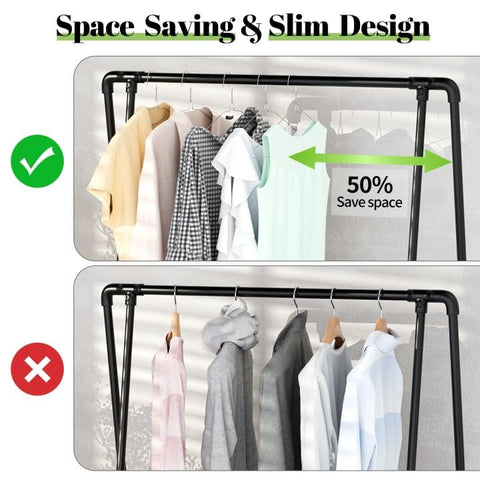 Fotoumgl slim space-saving hangers maximizing closet capacity