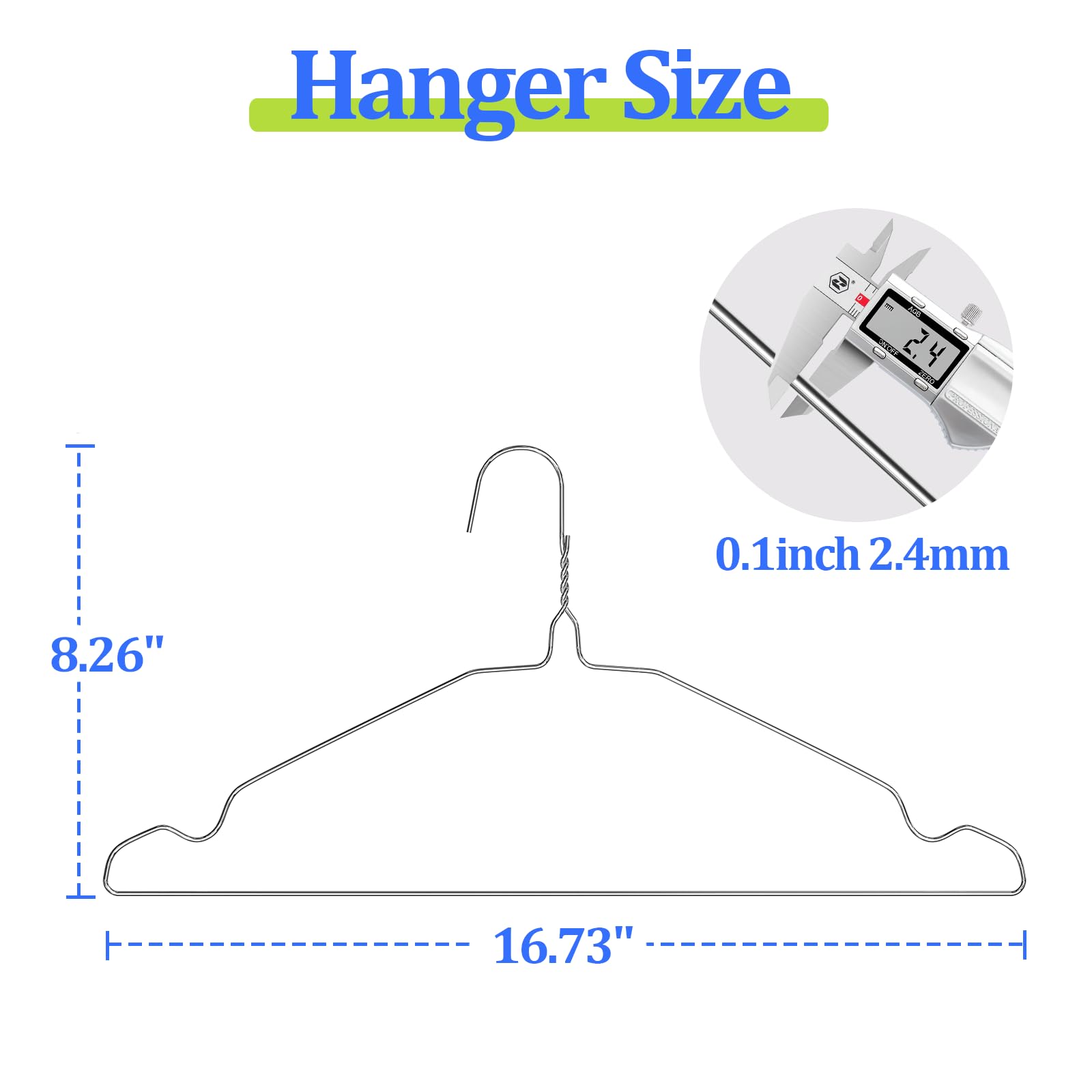 Fotoumgl ultra-thin 17-inch hanger ideal for compact closets and dorms.