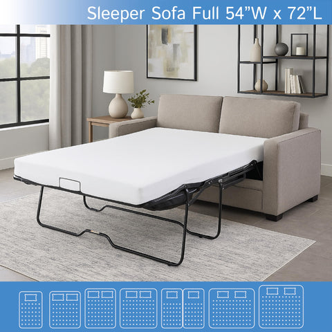 Four Seasons Essentials Sleeper Sofa Protector zipper seal demo for secure protection.