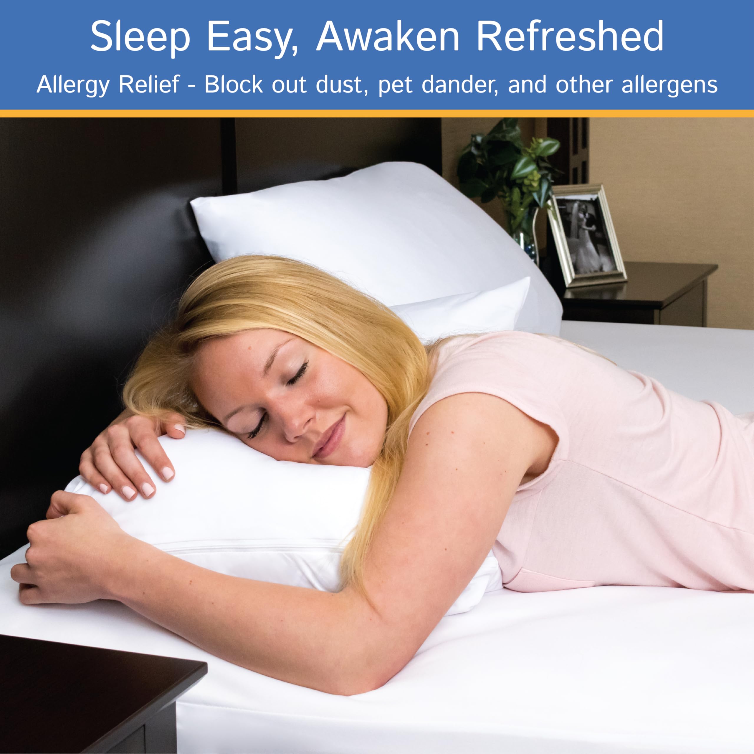Four Seasons Essentials encasement with easy three-side zipper for simple installation.